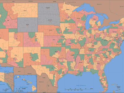 redistricted congressional and state legislative districts for 2024 elections